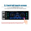 A2905 5.1 inch IPS Capacitive Screen Single Butt Carplay Player, Style: Standard+AHD Camera