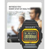 EX16T 1.21 inches LCD Screen Smart Watch 50m Waterproof, Support Pedometer / Call Reminder / Motion Monitoring / Remote Camera(Black)