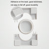 Square Air Conditioning Hole Decoration Cover Wall Hole Plug, Style: Split 5cm White