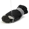 Waterproof Dog Boots, Size 7 (Black) - Non-Slip & Reflective