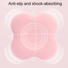 20 x 20 x 2cm PU Knee Support Yoga Kneeling Mat Thickened Non-Slip Joint Protection Pads(Pink)