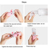 Lipstick Style Facial Hydration Instrument Air Humidifier USB Beauty Cold Spray Instrument Auto Alcohol Disinfection Sprayer(Pink)