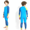 DIVE & SAIL LS-18822 Children Diving Suit Outdoor Sunscreen One-piece Swimsuit, Size: S(Boy Blue)