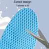 1pair Summer Thin Anti-Odor Sweat Insole Unisex Breathable Soft Shoes Insoles, Size: 43-44(Beige)