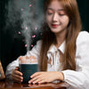 A07 Crystal Salt Humidifier USB Charging Home Aromatherapy Humidifier(White)