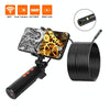 F280 8mm 1080P IP68 Waterproof Dual Camera WiFi Digital Endoscope, Length:10m Hard Cable(Black)