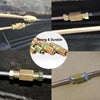 Replacement Brass Brake Line Accessories, Size: 3/8-24 Thread 3/16 Tube