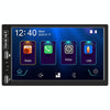 A2891 7 inch Car HD MP5 Carplay Bluetooth Music Player Reversing Image All-in-one Machine Support FM / U Disk with Remote Controler, Style:Standard + 4LEDs Light Camera