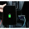SHUNWEI SD-1909 80W 0.8A Car 2 in 1 USB Charger 90 Degree Free Rotation Cigarette Lighter (White)
