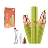 BZ-207 USB Electric Shaver Eyebrow Trimmer(Green)