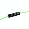 008 In-Ear Ear Hook Wire Control Sport Wireless Bluetooth Earphones with Mic, Support Handfree Call, For iPad, iPhone, Galaxy, Huawei, Xiaomi, LG, HTC and Other Smart Phones(Green)