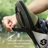 WEST BIKING Bicycle Riding Half Palm Windproof And Warm Lock Shoe Cover, Size: L(Army Green)