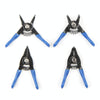 HSD SS-80B Outer For Shaft Curved  10-25mm Compact Spring-Loaded Pliers Retaining Ring Pliers