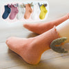 Girls Fashion Personality Wings Socks Baby Cotton Socks, Color:Dark blue(M)
