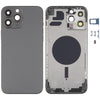 iPhone 13 Pro Max Back Cover Black - SIM Tray & Lens