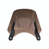 HP-DF016-B Motorcycle Front Windshield for Benelli Leoncino Trail 250(Smoked)