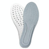 1pair High Elasticity Anti-Odor Breathable Sweat Absorbent Shock Absorbing Insoles, Size: 41-42(Grey)