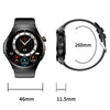 TK25 1.39-inch IP67 Waterproof Sports Health Monitoring Smart Bluetooth Calling Watch(Black Leather)