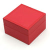 Flip Watch Box Bracelet Gift Packaging Storage Box(Red)