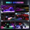 4 in 1 G6 RGB Colorful Car Chassis Light LED Music Atmosphere Light