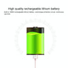 Portable Rechargeable FM Radio Receiver Speaker, Support USB / TF Card / Music MP3 Player(Red)