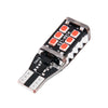 2 PCS T15 3W Red Light 300LM SMD 2835 LED Car Rear Fog Lamp / Backup Light for Vehicles, DC 12V