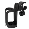 Baby Stroller Universal Cup Braking Bottle Rack Bicycle Kettles Cup Holder Bottle Rack(Black)