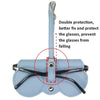PU Sunglasses Bag Cute Quirky Sunglasses Box(Golden  Moon)