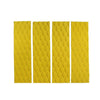 4pcs /Set EVA Shortboard Surfboard Diamond Anti-skid Pad(Yellow)