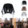 5-7 Inch Retro Motorcycle Windshield Universal Modified Windshield(Smoky)