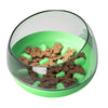 Slow Feeder Dog Bowl, Tumbler Toy, Anti-Choking, Emerald Green