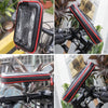OKD Motorcycle Bicycle Touch Screen Waterproof Mobile Phone Bag Bracket XL(Upgrade+U-shaped Base)