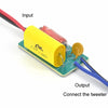 WEAH-T-4 Car Modification Tweeter Crossover Hi-Fi Audio Divider, Style: C Model