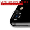 For iPhone 8 Plus / 7 Plus 9D Transparent Rear Camera Lens Protector Tempered Glass Film