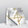 20 PCS 10cm PVC Crystal Covered Film Geometric Pattern Tile Wall Sticker(TS234)