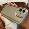 For iPhone 11 Leather Texture TPU Phone Case(Khaki)