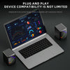 Dark Alien S-510 Computer USB Wired Computer Stereo Home Multifunctional Stereo, Cable Length: 1.2m