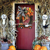 Christmas Ornament Wreath Garland Door Hanger(Orange)