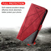 For Samsung Galaxy A26 5G Skin Feel Splicing Leather Phone Case(Red)