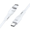 DUZZONA A11 PD65W 480Mbps Type-C to Type-C Fast Charging Cable, Length:1m(White)
