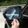 For Toyota IZOA C-HR Car PET Rearview Mirror Protective Window Clear Anti-fog Waterproof Rain Shield Film