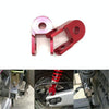 1pair Motorcycle Electric Vehicle Modification Accessories Small CNC Aluminum Alloy Shock Absorption Increaser(Blue)
