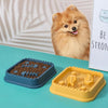 Slow Feeder Dog & Cat Bowl (Blue) - Small/Medium - Anti-Gulping