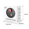 RF Detector & GPS Tracker Finder - Anti Spy Camera Bug Sweeper (White)