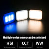 LY-01 LED Fill Light Pocket Portable Full Color RGB Fill Light Handheld Photography Live Broadcast Light