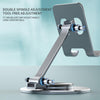 019 360 Degree Rotation Aluminum Alloy Desktop Phone Tablet Holder(Gray)