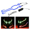 MB-MHL002 Motorcycle Modification Accessories Universal Pasteable Helmet Light Strip(Blue)