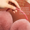 Winter Women Cute Earmuffs Soft Fluffy Warm Earmuffs Adult Children Students Ear Warmer, Size: 18cm Large(Black)