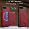 For iPhone 8 Plus / 7 Plus LC.IMEEKE L3 Series Detachable RFID Card Bag Magsafe Phone Case(Red)