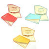 3D Paper Carving Hollow Greeting Card Birthday Wishes Thank You Card(Orange)